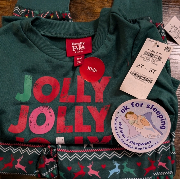 Macy's Family PJ'S Holiday Fair Isle 2T-3T NWT - Picture 4 of 4